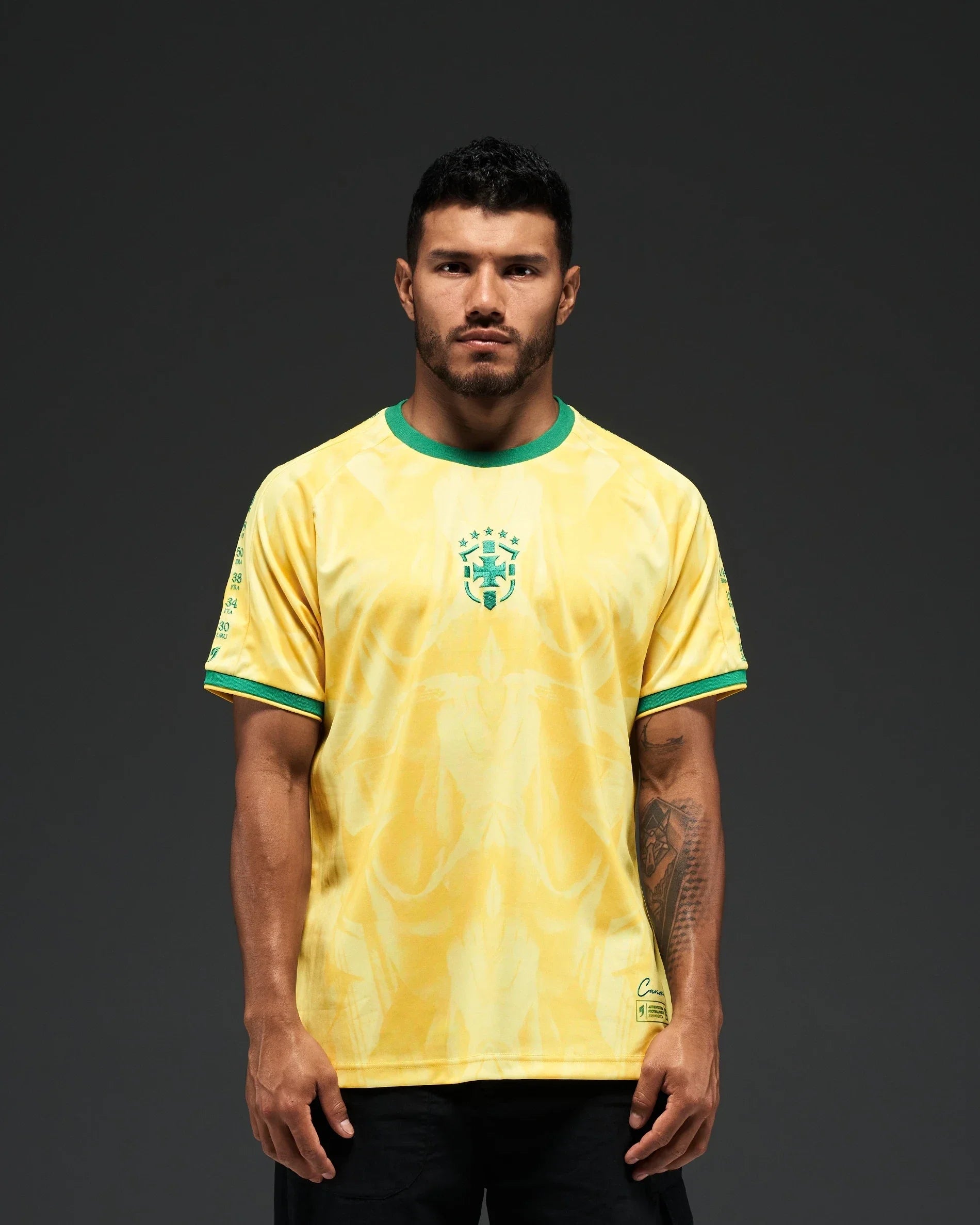 Brazil Heritage Jersey Mesh Soccer Champion Shirt Soccer Dad Shirt