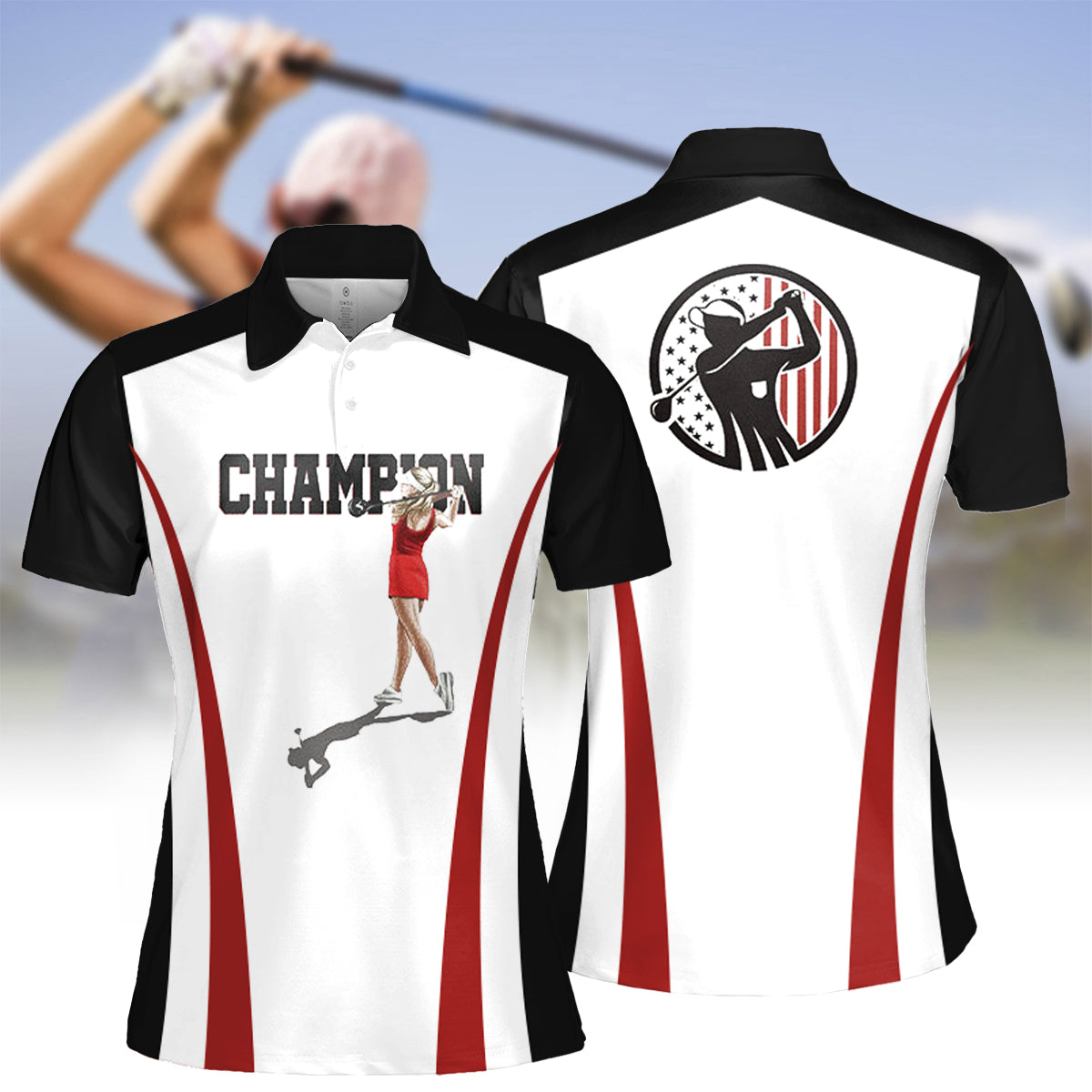 Champion Womens Golf Polo Shirt, Womens Golf Gifts