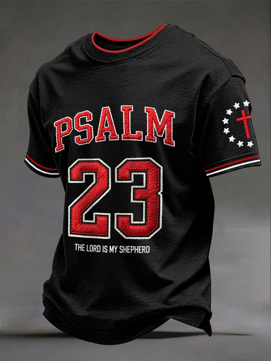 Psalm 23 The Lord Is My Shepherd Christian T Shirt Gift For Men