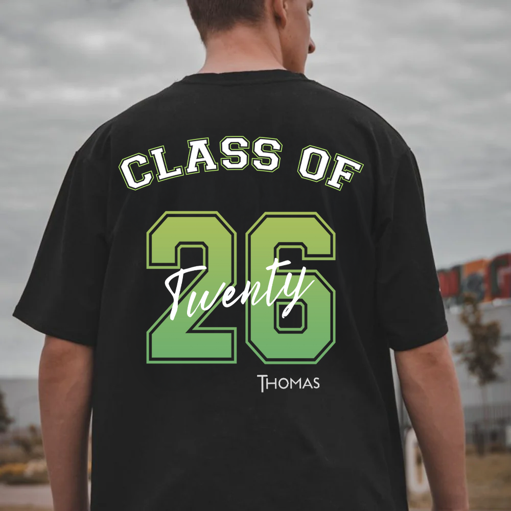 Class Of 2026 Graduation T-Shirt - Personalized Graduation Gift - Custom Graduation T-shirt