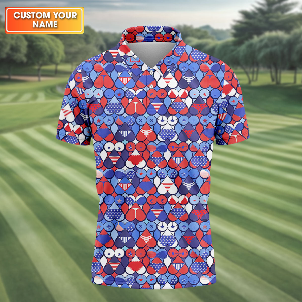 Men's Golf Polo Shirt, Funny Golf Polo Shirt, Best Golf Gift For Men