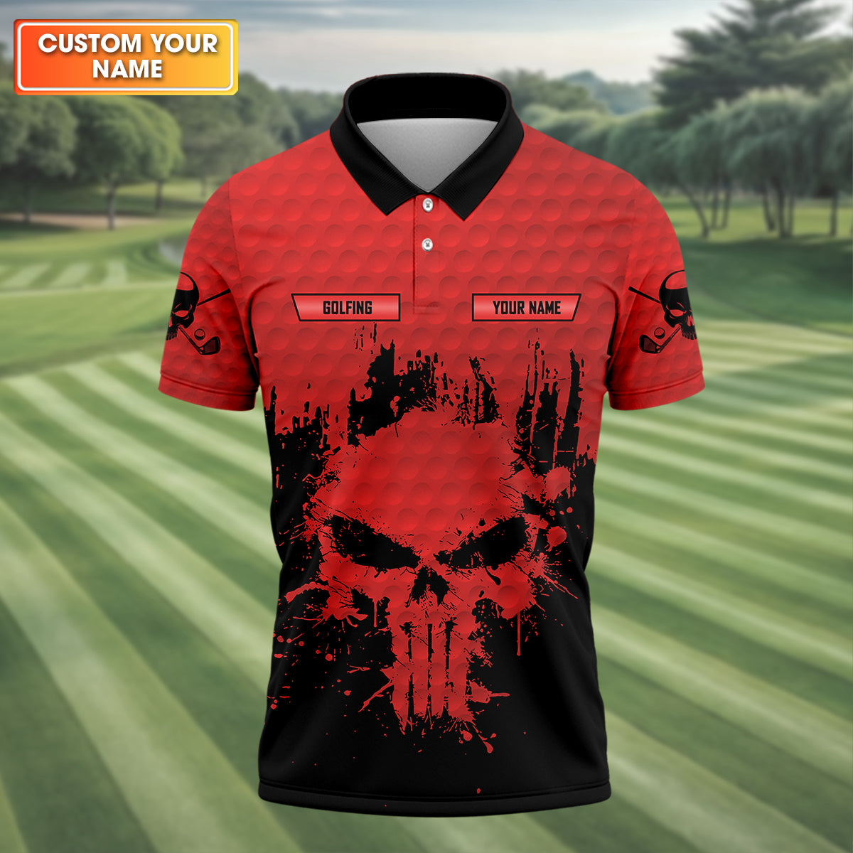 Golf Saved Me From Being A Porn Star Now I'm Just A Swinger Custom Funny Golf Polo Shirt, Dad Golf Gift