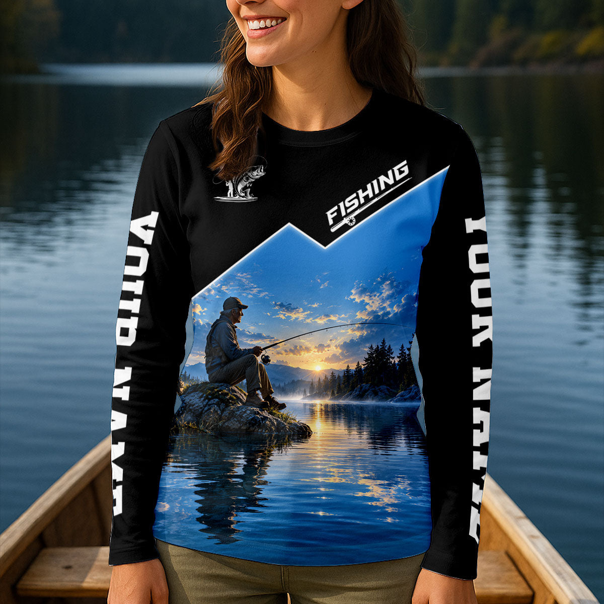 Fishing Is My Retirement Plan Bass Fishing UPF Shirt, Womens Fishing Shirt, Fishing Apparel