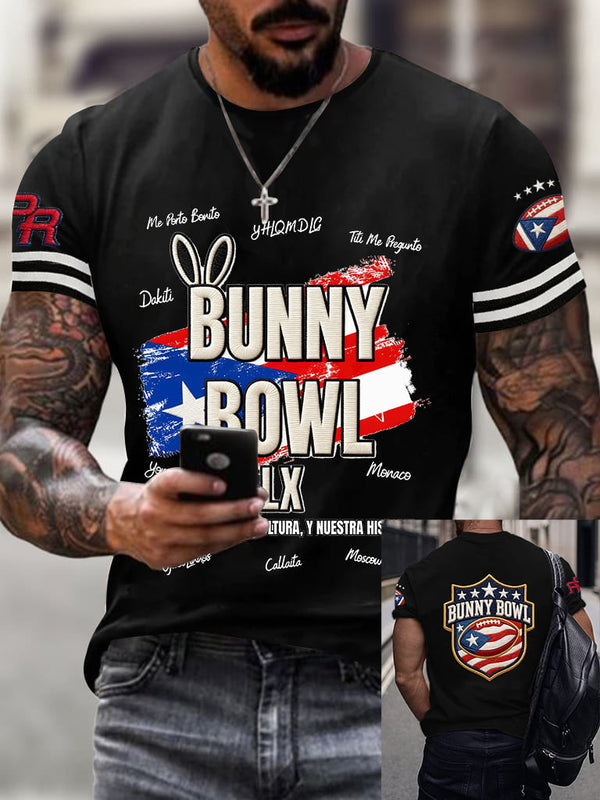 Benito Bowl LX Super Bunny Shirt, Halftime Football Tee, Bad Bunny LX Shirt