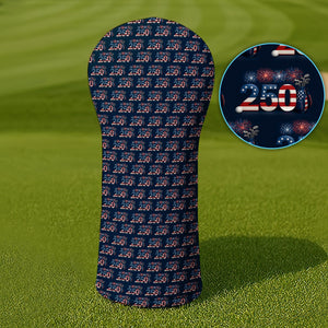 USA 250th Anniversary Patriotic Golf Head Cover For Men