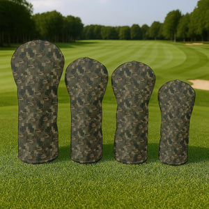 Mallard Duck Green Camo Golf Head Cover For Men - View 3