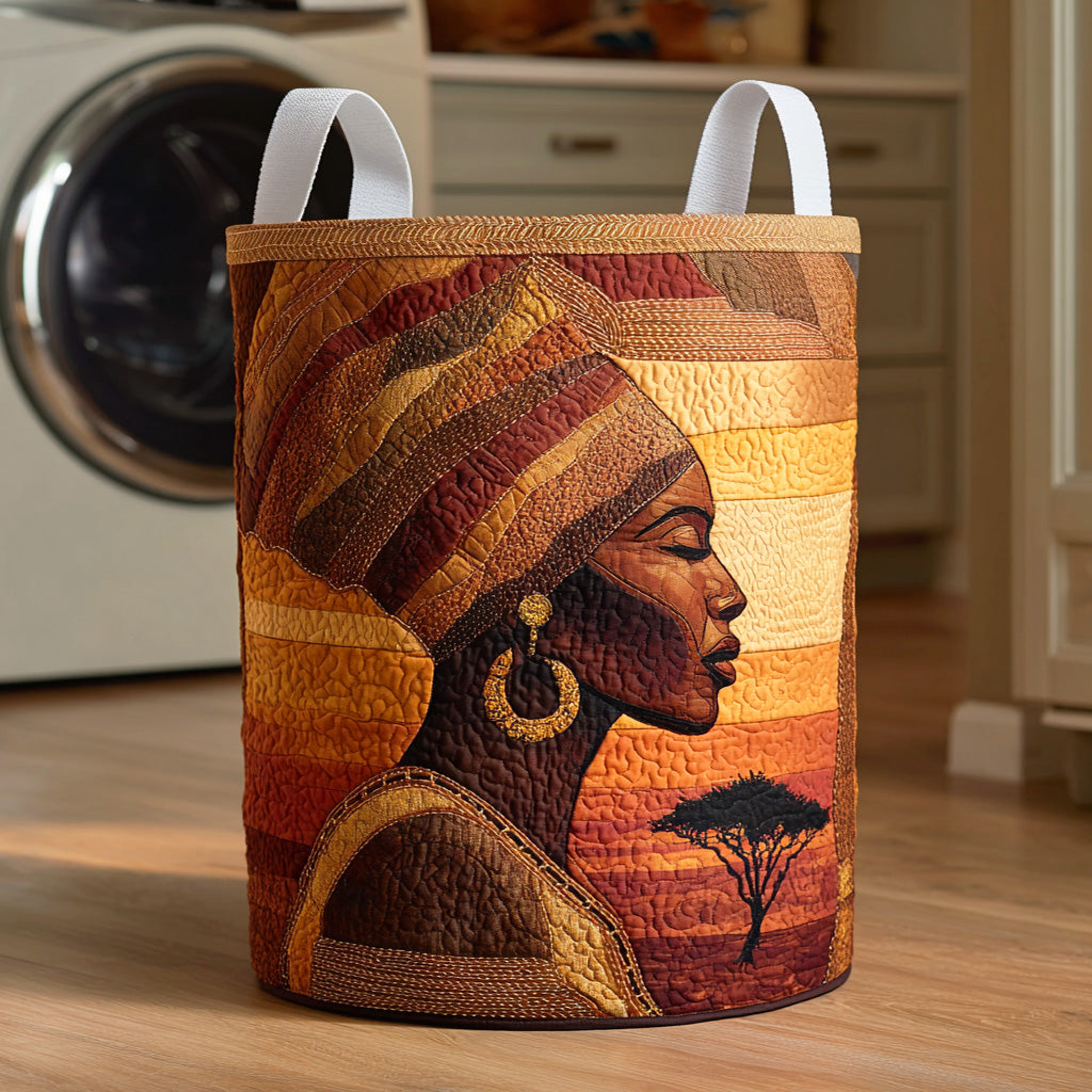 African Sunset Laundry Basket Laundry Gifts, Housewarming Gift Ideas, Mother's Day Gifts