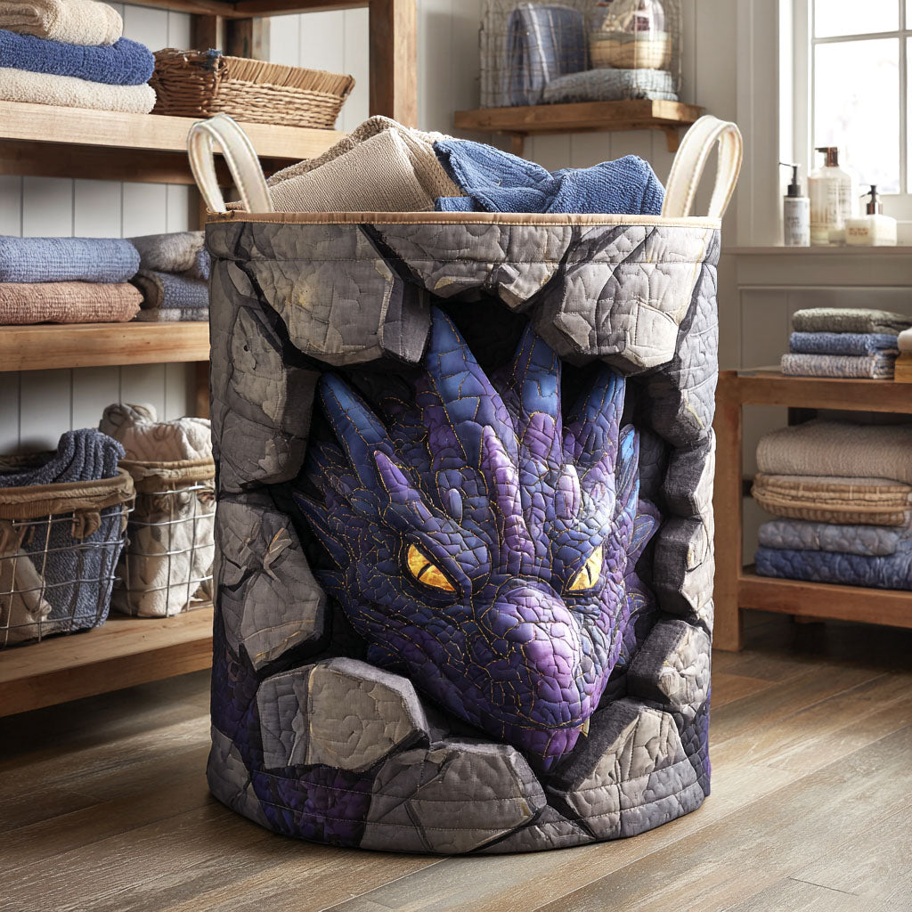 Amethyst Guardian Laundry Basket Laundry Gifts, Housewarming Gift Ideas, Mother's Day Gifts