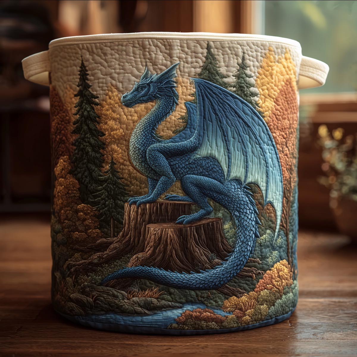 Ancient Dragon Laundry Basket Laundry Gifts, Housewarming Gift Ideas, Mother's Day Gifts