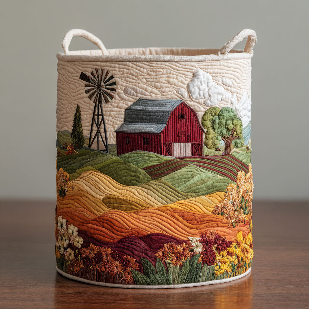 Autumn Farm Laundry Basket Laundry Gifts, Housewarming Gift Ideas, Mother's Day Gifts