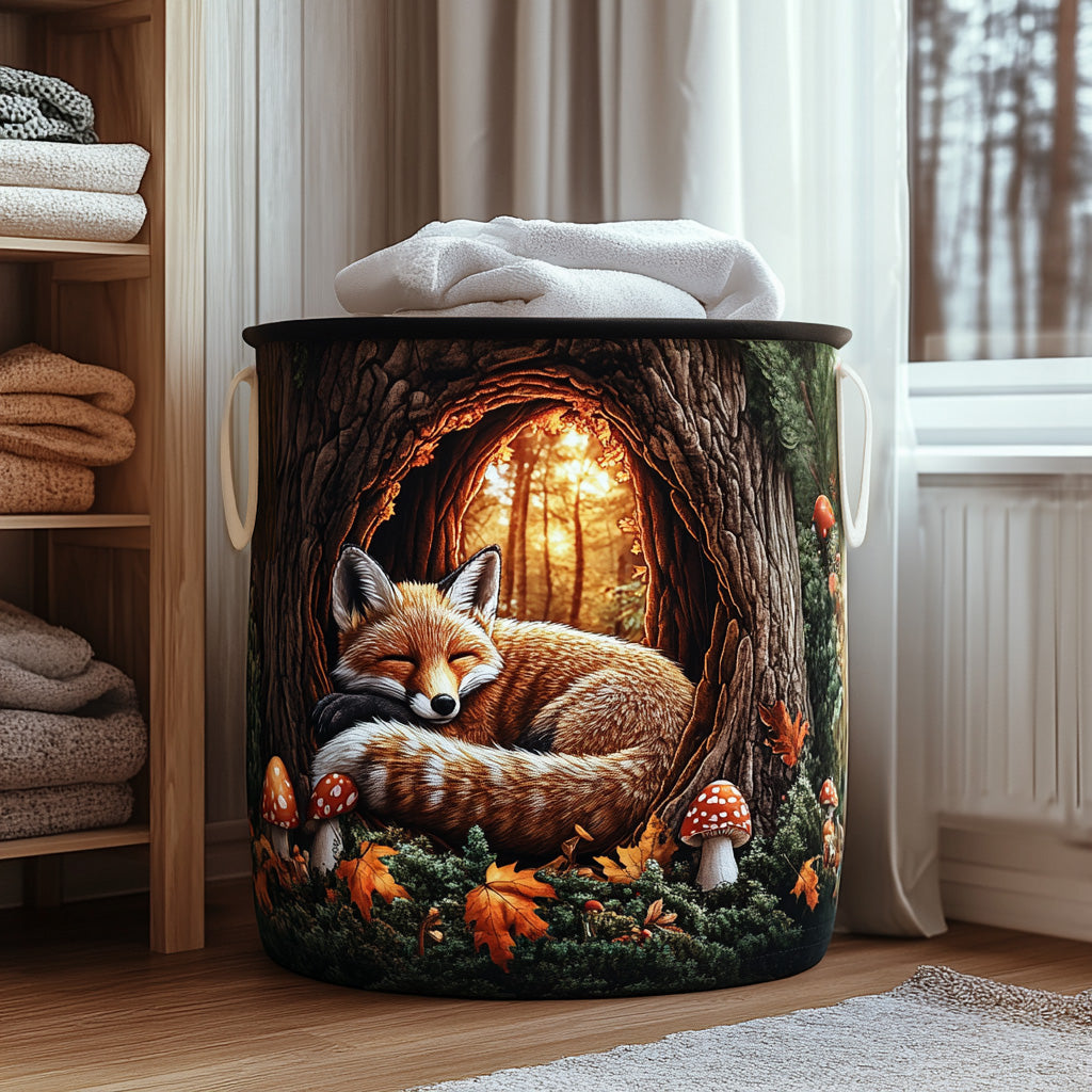 Autumn Fox Laundry Basket Laundry Gifts, Housewarming Gift Ideas, Mother's Day Gifts