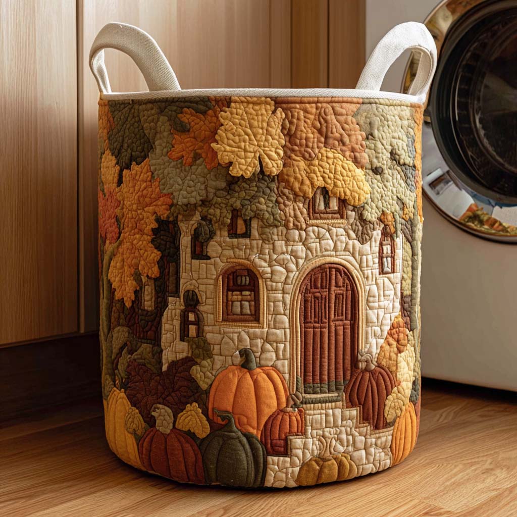Autumn Leaves Dance Laundry Basket Laundry Gifts, Housewarming Gift Ideas, Mother's Day Gifts