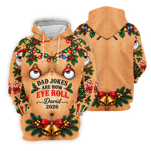 Funny Dad Jokes Eye Roll Christmas Golf Shirt, Ladies Golf Shirts, Ladies Golf Tops