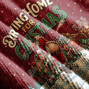Ugly Christmas Sweater Driving Home For Christmas, Golf Lover Gifts, Funny Xmas Gift
