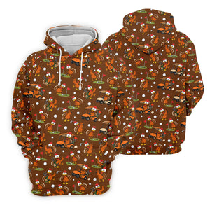 Golfgiving Turkey Cart Thanksgiving Golf Shirt, Womens Golf Tops, Ladies Golf Shirts