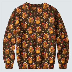 Ugly Christmas Sweater Thanksgiving Turkey Ring, Ugly Sweater Party, Golf Lover Gifts