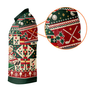 Tis The Season To Golf Christmas Golf Shirt, Womens Golf Shirts, Ladies Golf Apparel