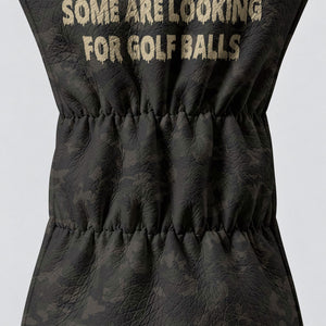 Not All Who Wander Are Lost Camo Bigfoot Headcover, Golf Gift For Men, Fun Golf Gift