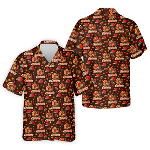 Chiefsgiving Thanksgiving Golf Shirt, Golf Shirts For Men, Funny Mens Golf Shirts