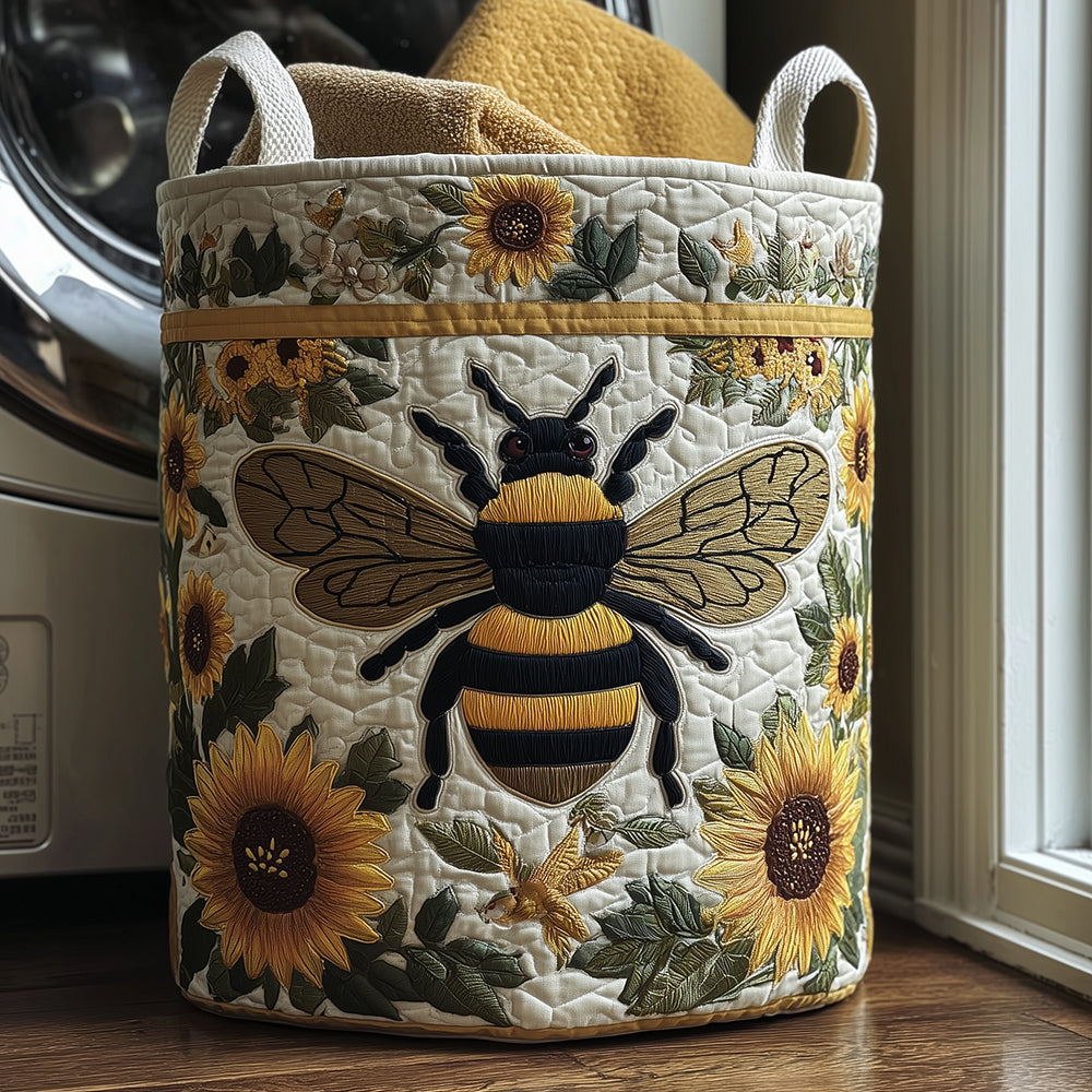 Bee Bright Laundry Basket Laundry Gifts, Housewarming Gift Ideas, Mother's Day Gifts