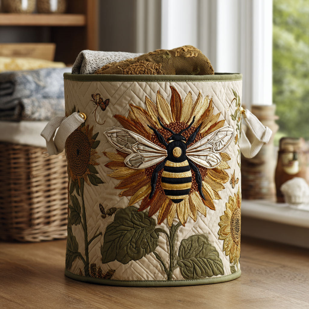 Bee Garden Laundry Basket Laundry Gifts, Housewarming Gift Ideas, Mother's Day Gifts