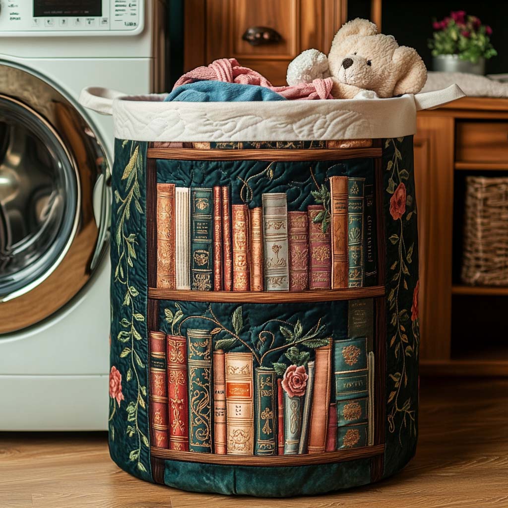 Book Haven Laundry Basket Laundry Gifts, Housewarming Gift Ideas, Mother's Day Gifts