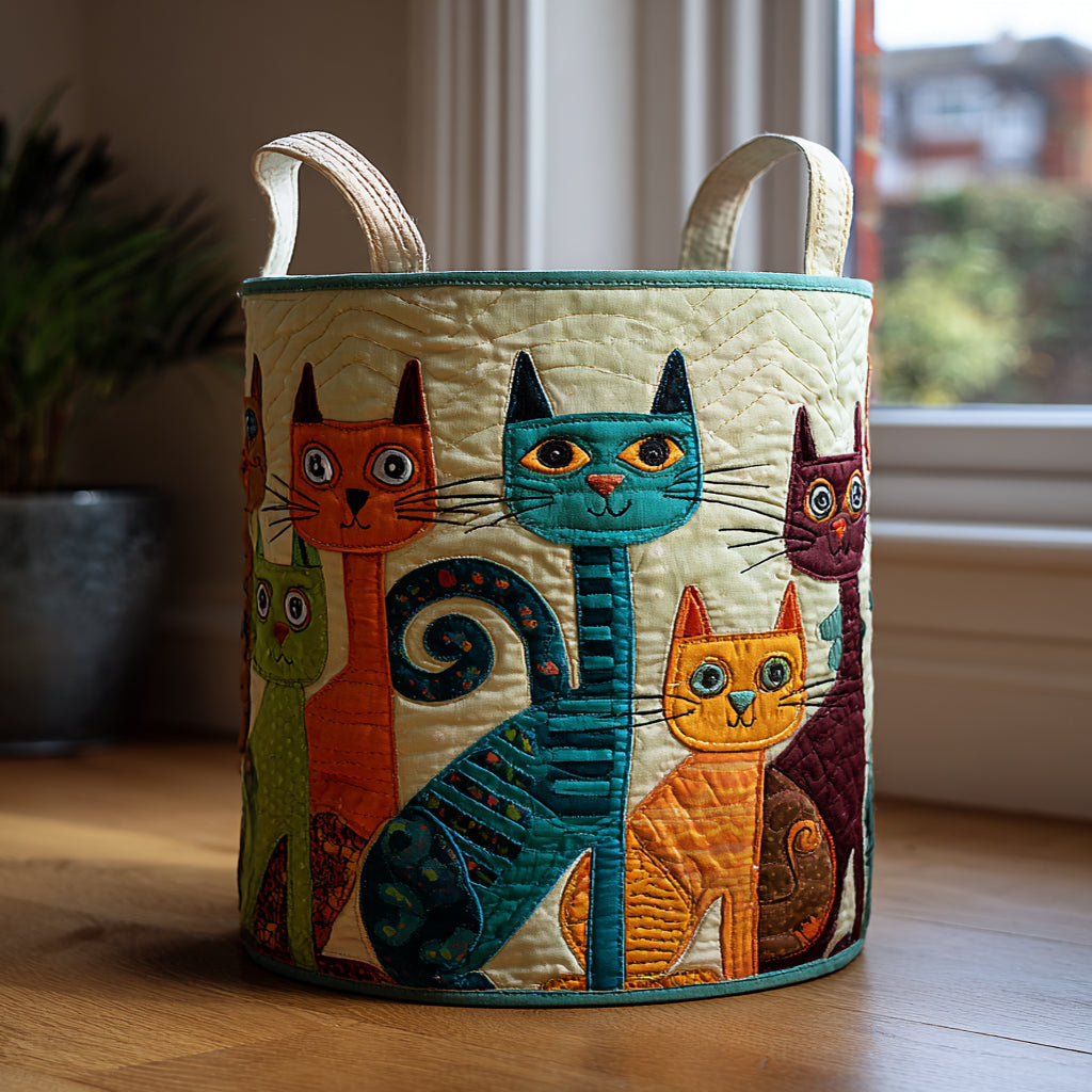 Cat Delight Laundry Basket Laundry Gifts, Housewarming Gift Ideas, Mother's Day Gifts