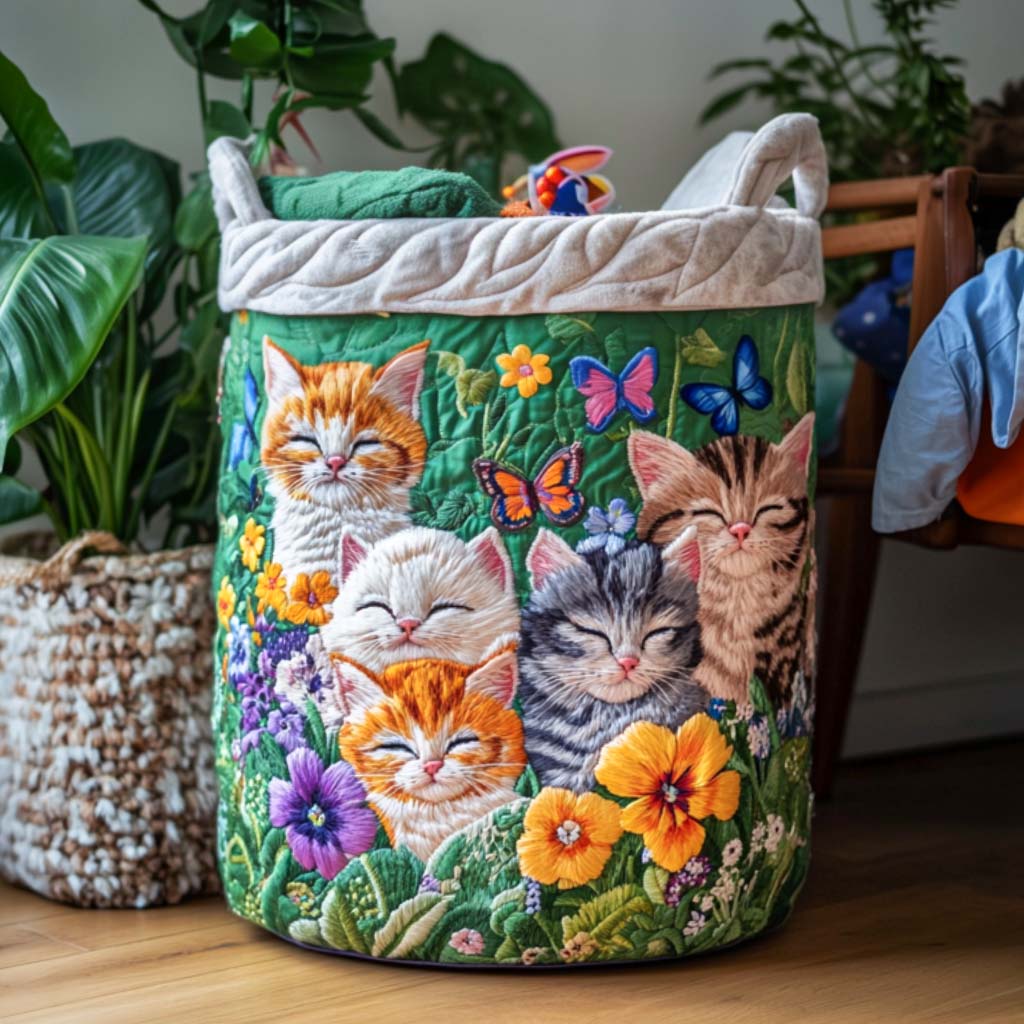 Catnap Corner Laundry Basket Laundry Gifts, Housewarming Gift Ideas, Mother's Day Gifts