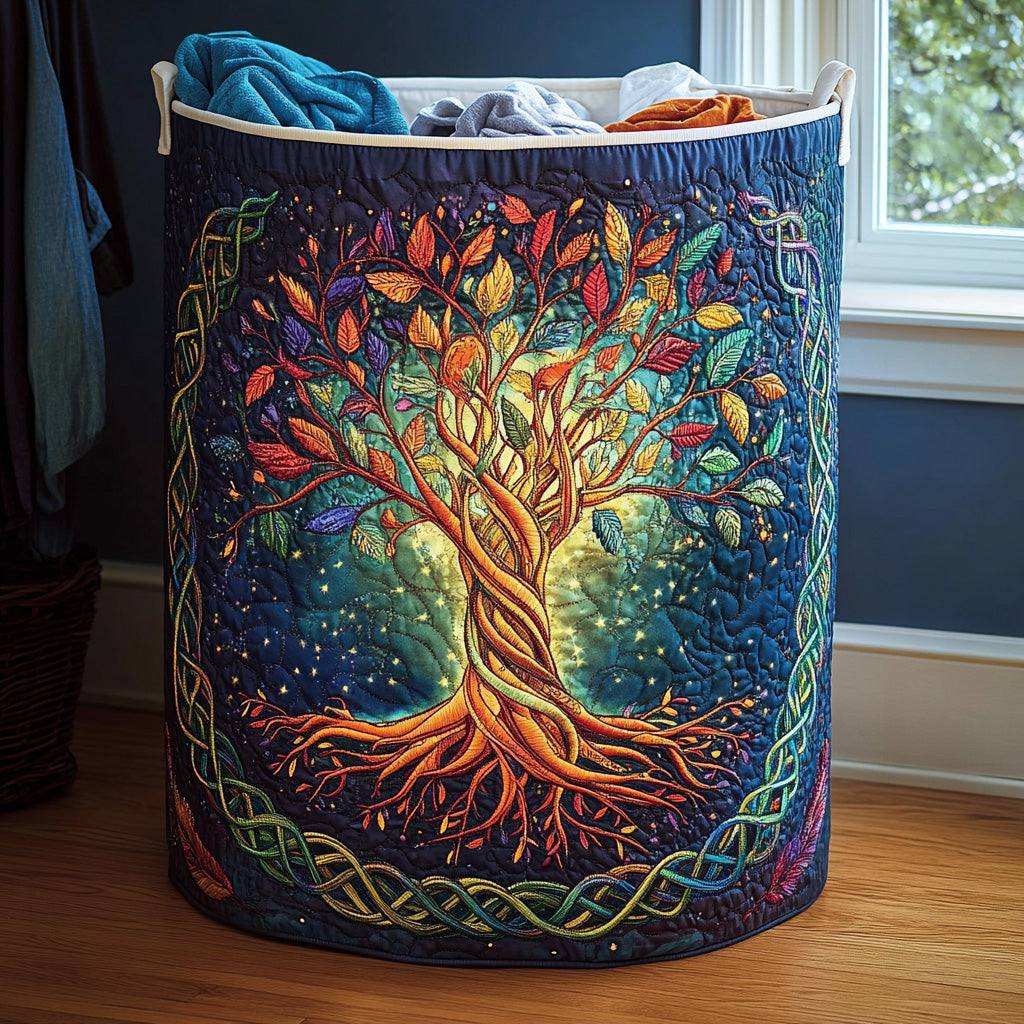 Celestial Oak Laundry Basket Laundry Gifts, Housewarming Gift Ideas, Mother's Day Gifts