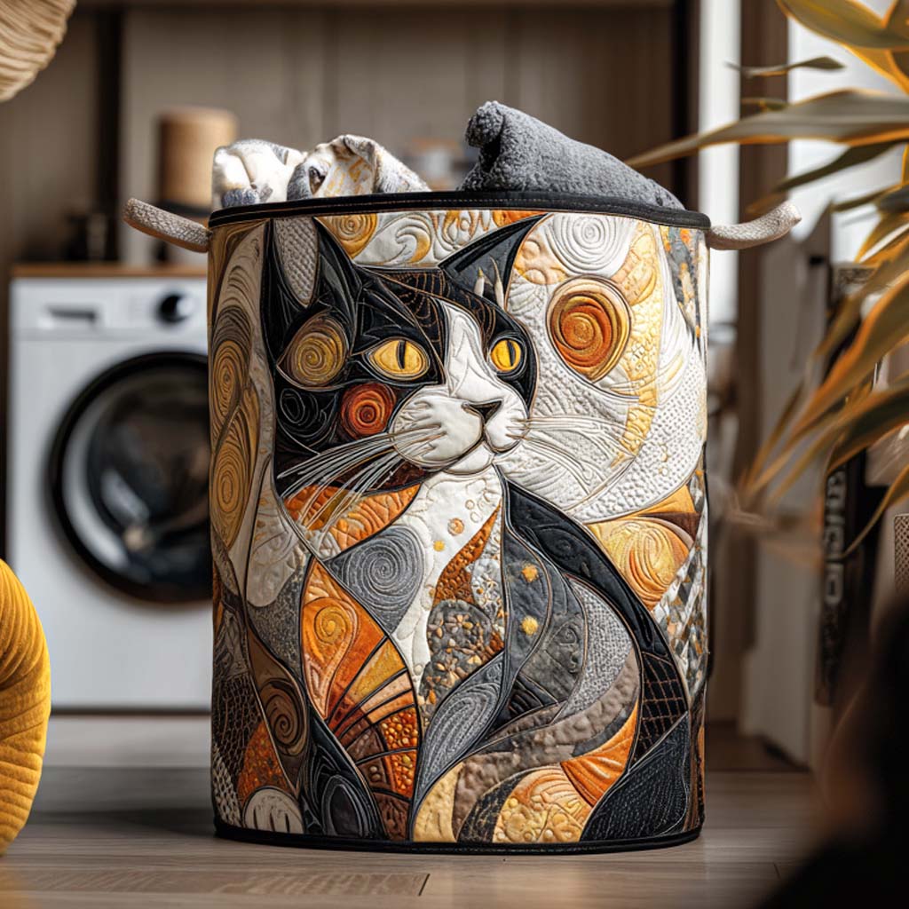 Charming Whiskers Laundry Basket Laundry Gifts, Housewarming Gift Ideas, Mother's Day Gifts