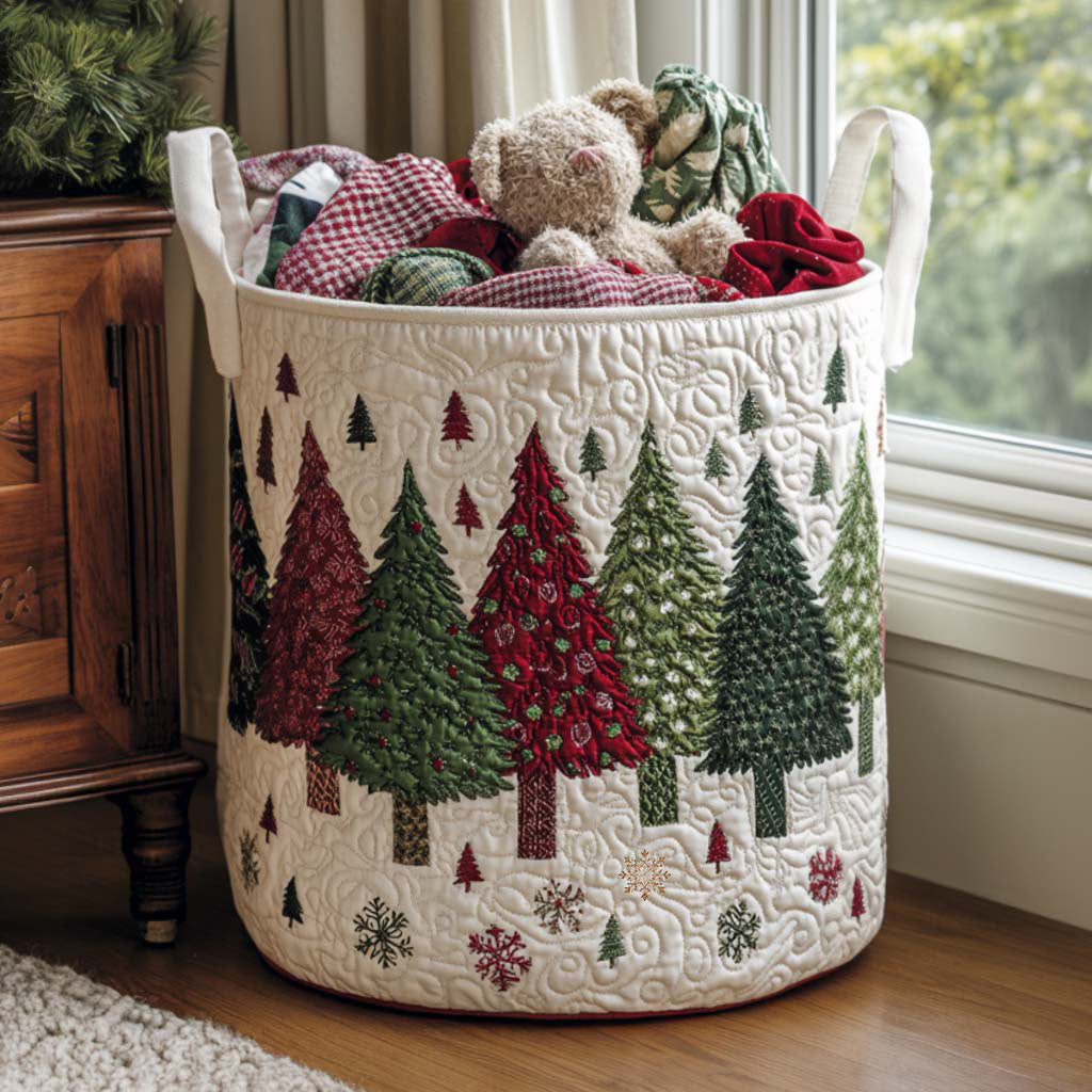 Christmas Charm Laundry Basket Laundry Gifts, Housewarming Gift Ideas, Mother's Day Gifts