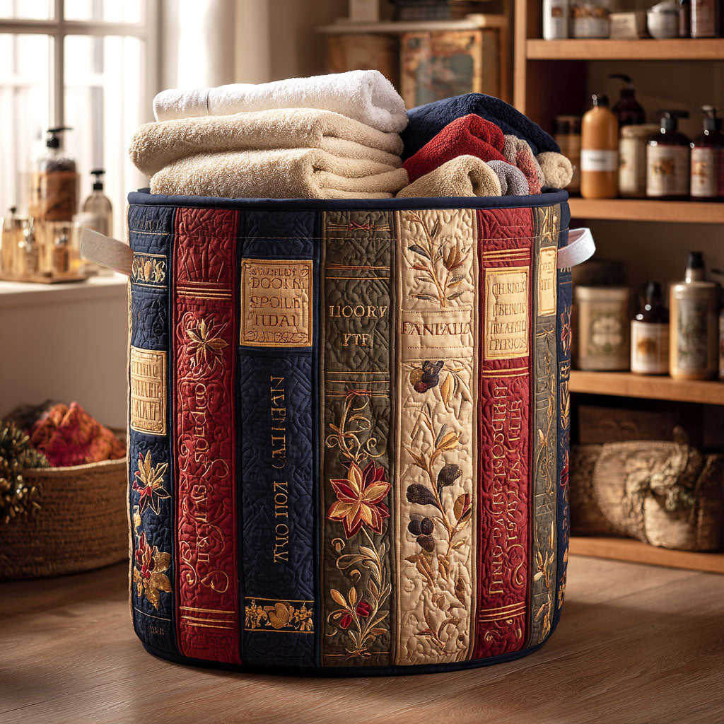 Classic Book Haven Laundry Basket Laundry Gifts, Housewarming Gift Ideas, Mother's Day Gifts