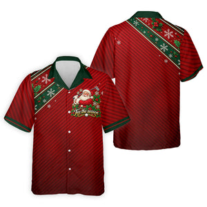 Christmas Tee The Season Santa Golf Shirt, Mens Golf Apparel, Golf Gifts For Men