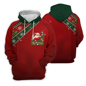 Christmas Tee The Season Santa Golf Shirt, Ladies Golf Shirts, Womens Golf Clothing