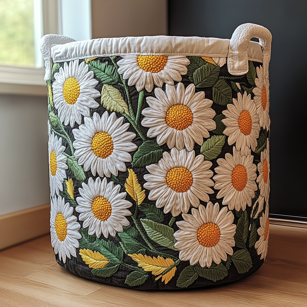 Daisy Cottage Laundry Basket Laundry Gifts, Housewarming Gift Ideas, Mother's Day Gifts