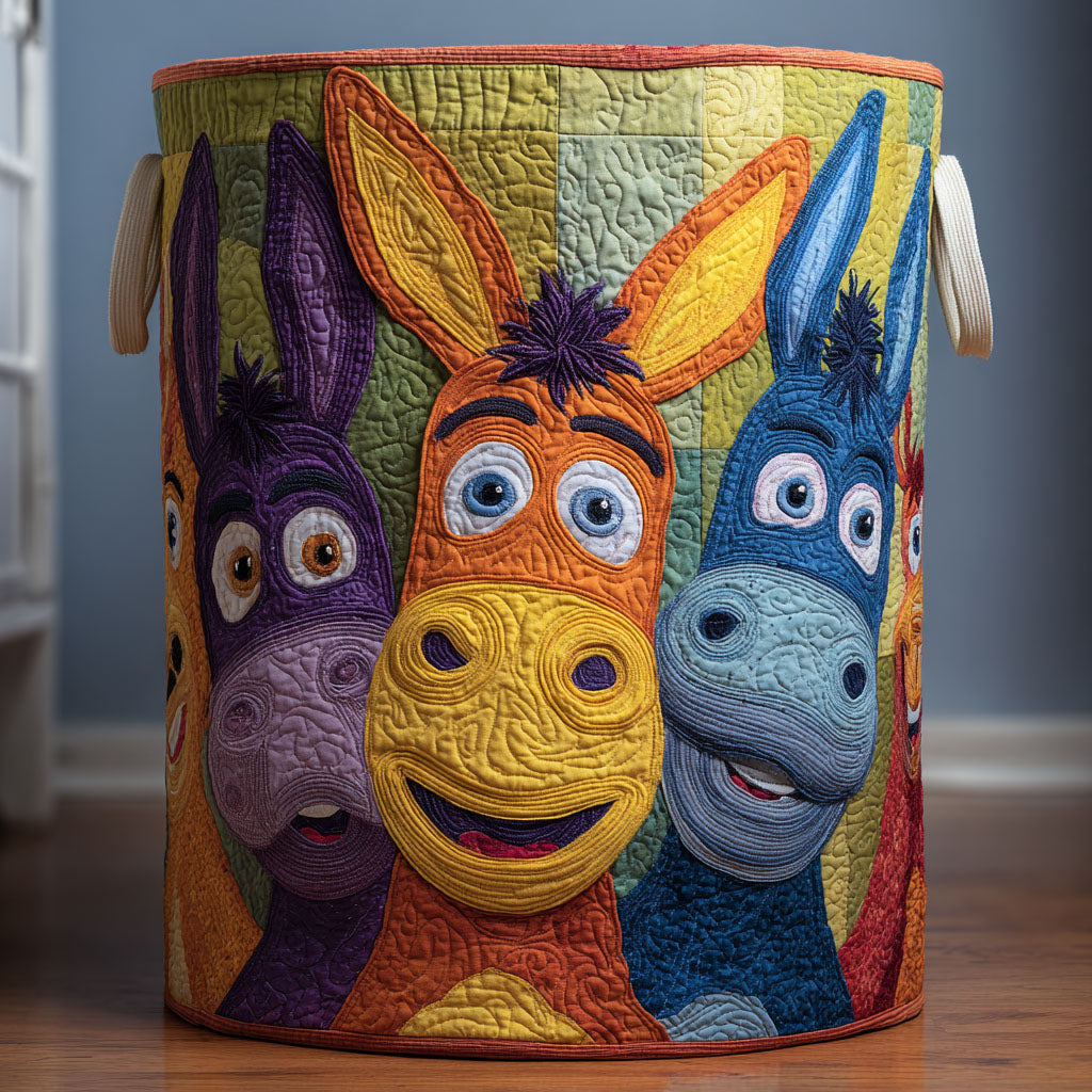 Donkey Circle Laundry Basket Laundry Gifts, Housewarming Gift Ideas, Mother's Day Gifts