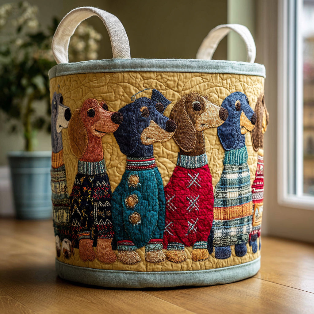 Doxie Row Laundry Basket Laundry Gifts, Housewarming Gift Ideas, Mother's Day Gifts