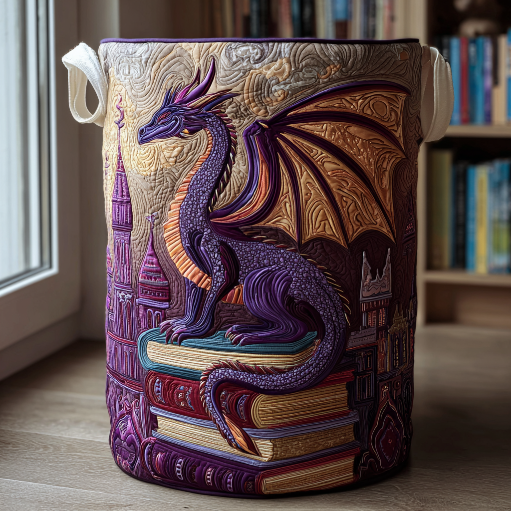 Dragon Heart Laundry Basket Laundry Gifts, Housewarming Gift Ideas, Mother's Day Gifts