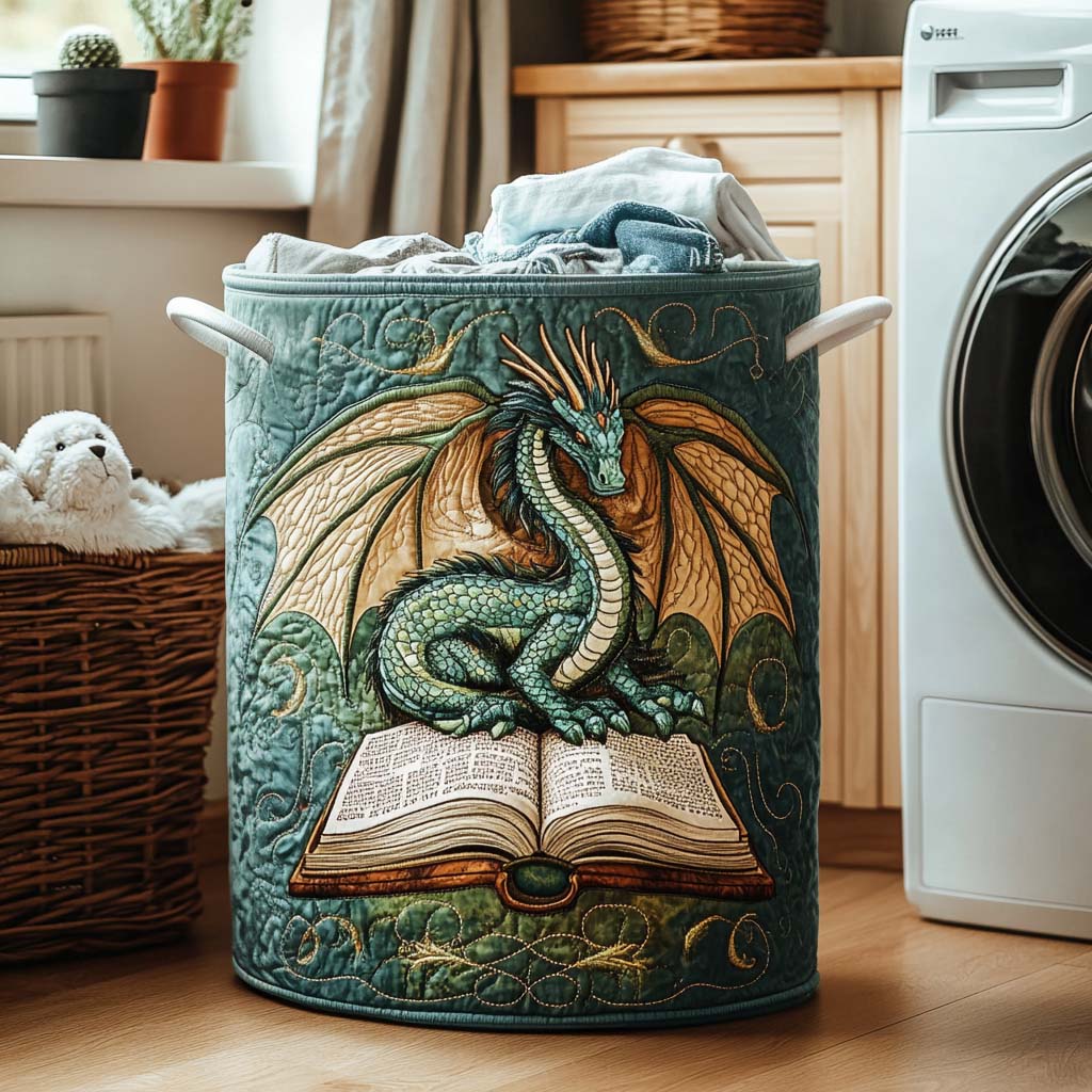 Dragon Realm Laundry Basket Laundry Gifts, Housewarming Gift Ideas, Mother's Day Gifts
