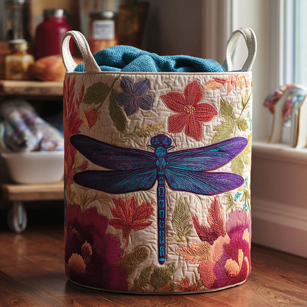 Dragonfly Glow Laundry Basket Laundry Gifts, Housewarming Gift Ideas, Mother's Day Gifts