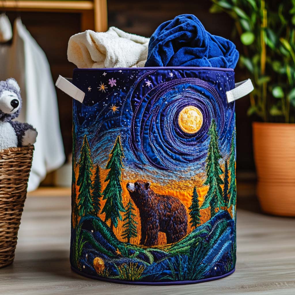 Dreamy Bear Sky Laundry Basket Laundry Gifts, Housewarming Gift Ideas, Mother's Day Gifts