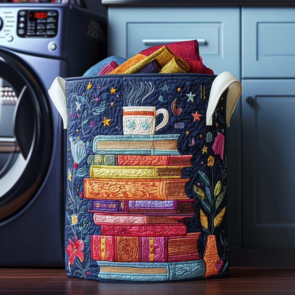 Dreamy Pages Laundry Basket Laundry Gifts, Housewarming Gift Ideas, Mother's Day Gifts