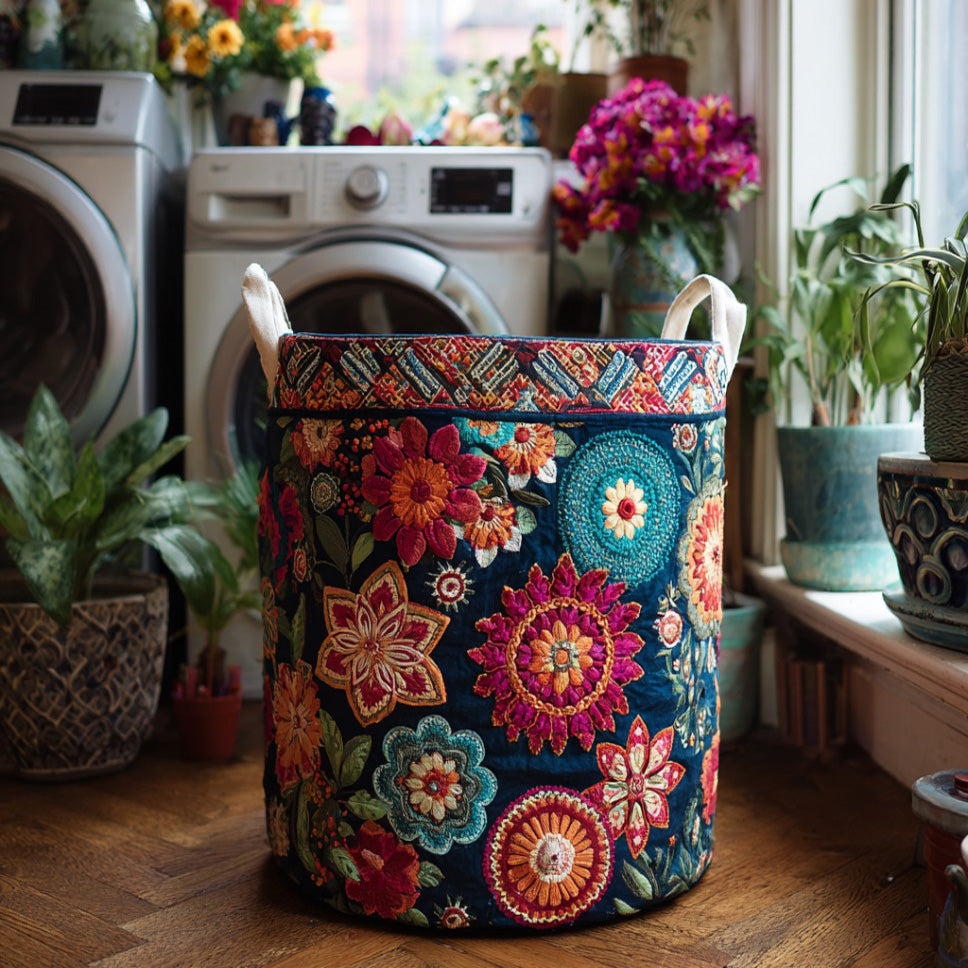 Elegant Boho Charm Laundry Basket Laundry Gifts, Housewarming Gift Ideas, Mother's Day Gifts