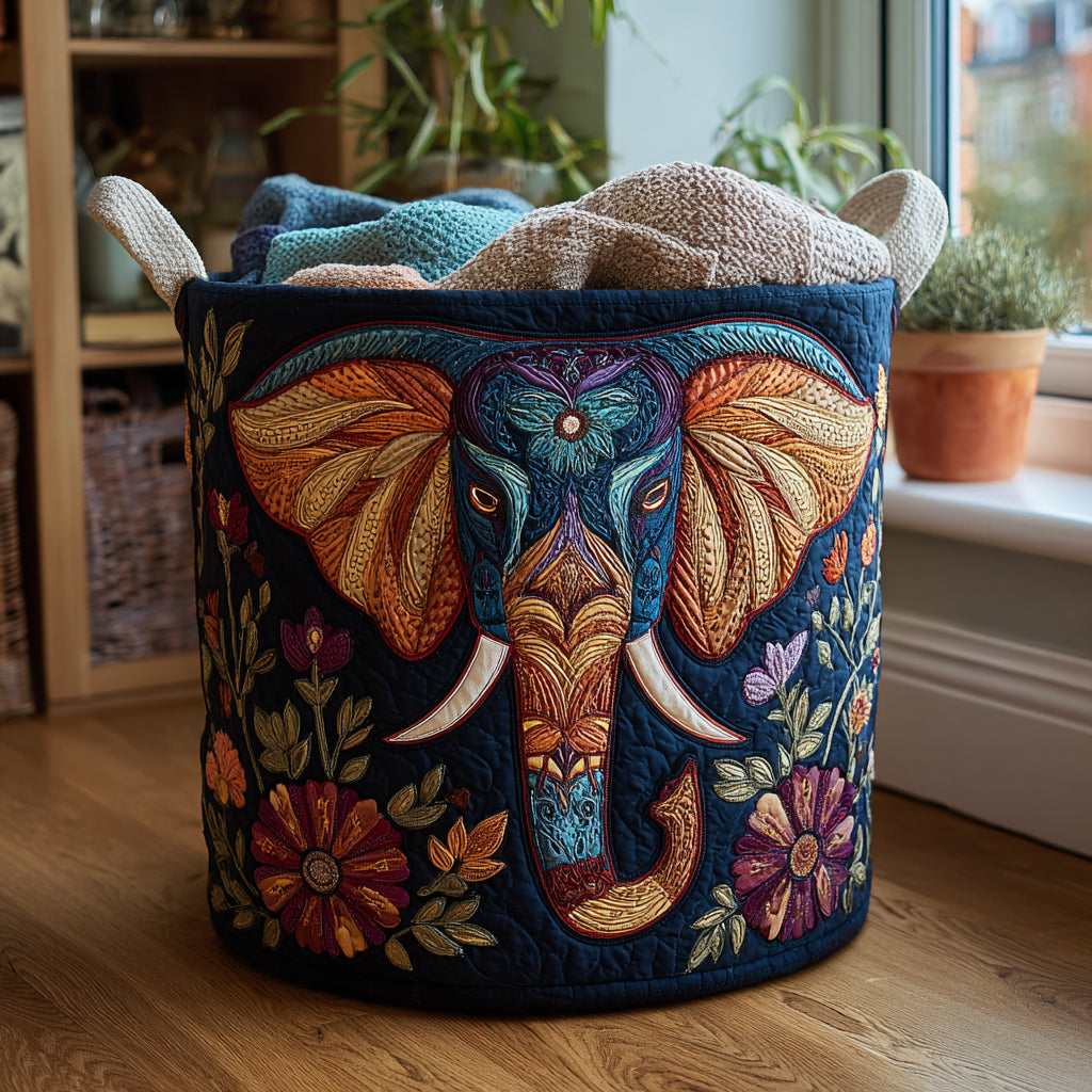 Elephant Vista Laundry Basket Laundry Gifts, Housewarming Gift Ideas, Mother's Day Gifts
