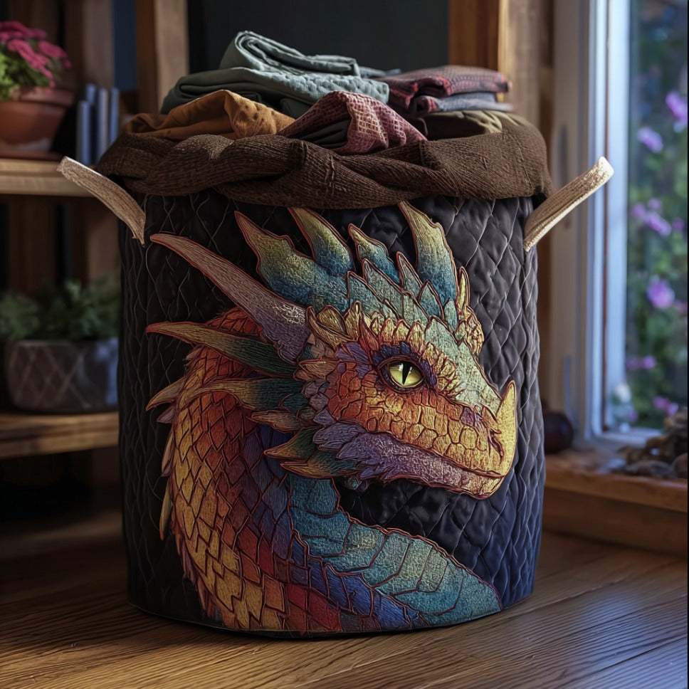 Emerald Scale Laundry Basket Laundry Gifts, Housewarming Gift Ideas, Mother's Day Gifts