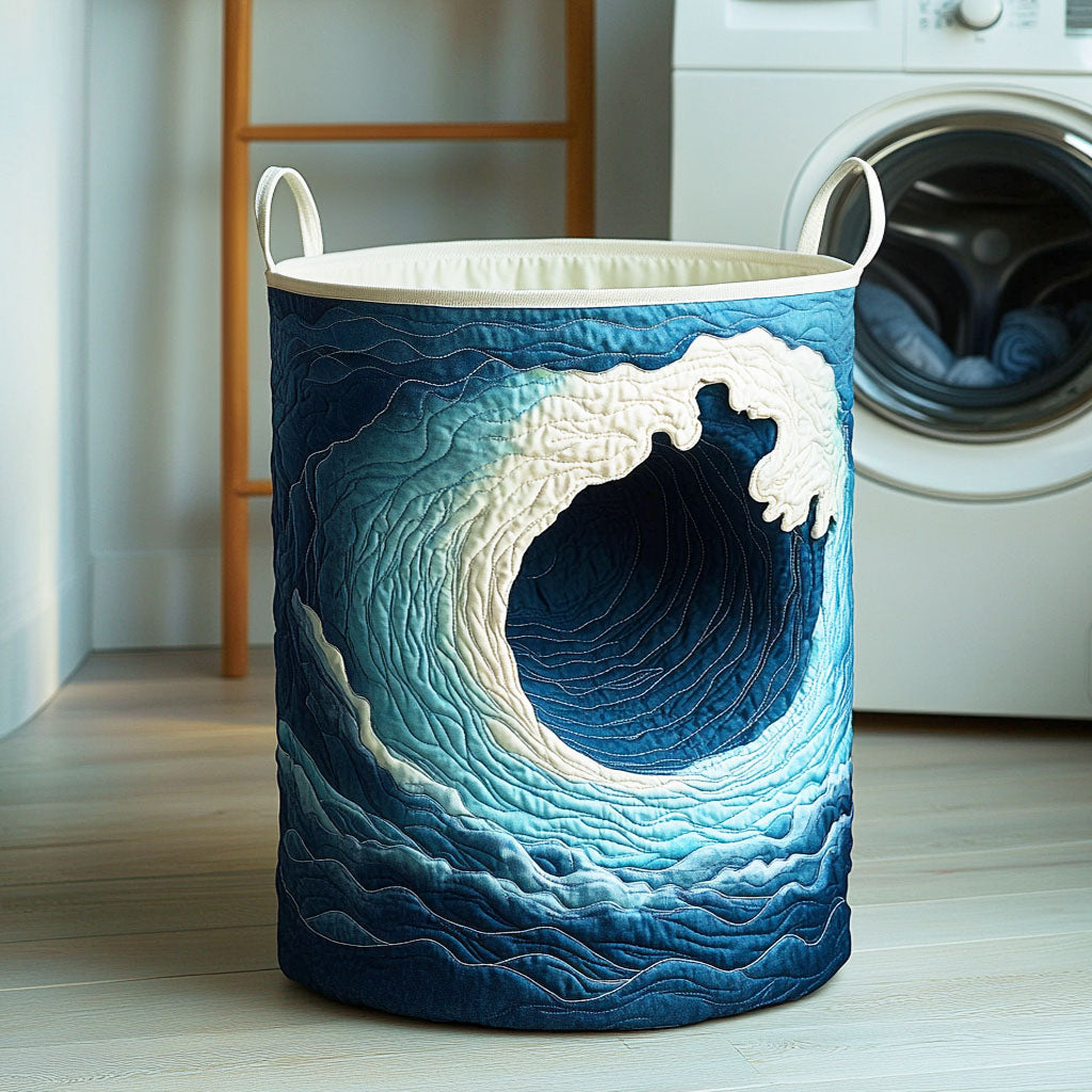 Endless Waves Laundry Basket Laundry Gifts, Housewarming Gift Ideas, Mother's Day Gifts