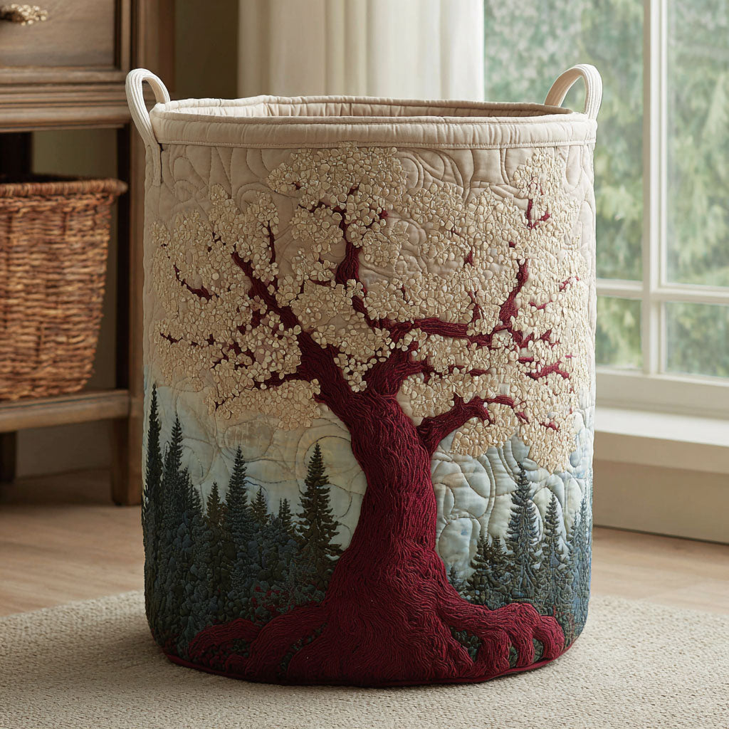 Eternal Branch Laundry Basket Laundry Gifts, Housewarming Gift Ideas, Mother's Day Gifts