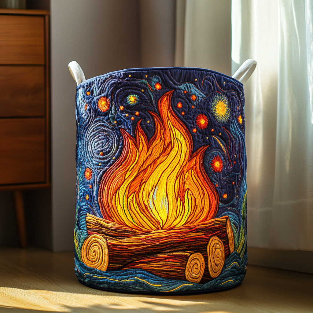 Fire Glow Laundry Basket Laundry Gifts, Housewarming Gift Ideas, Mother's Day Gifts