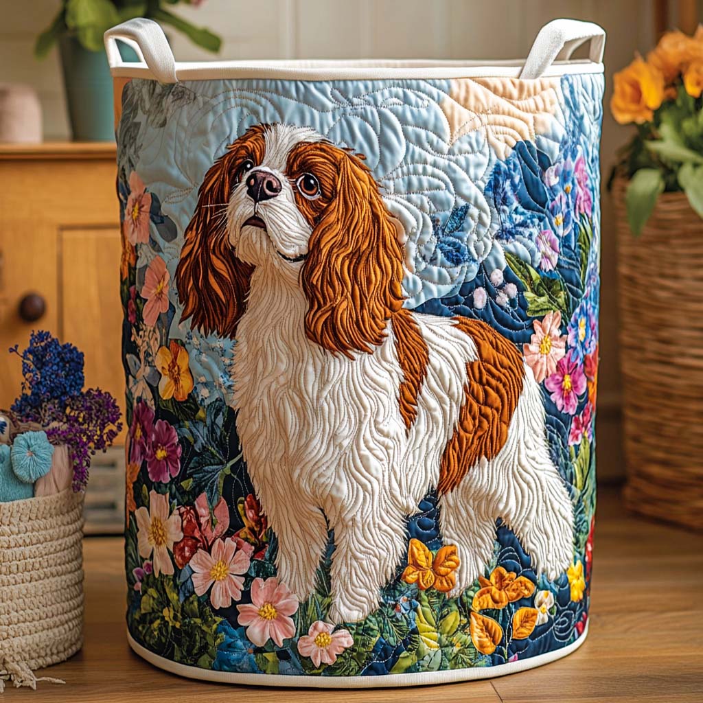 Floral Field Stroll Laundry Basket Laundry Gifts, Housewarming Gift Ideas, Mother's Day Gifts