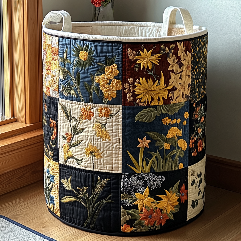 Floral Whispers Laundry Basket Laundry Gifts, Housewarming Gift Ideas, Mother's Day Gifts